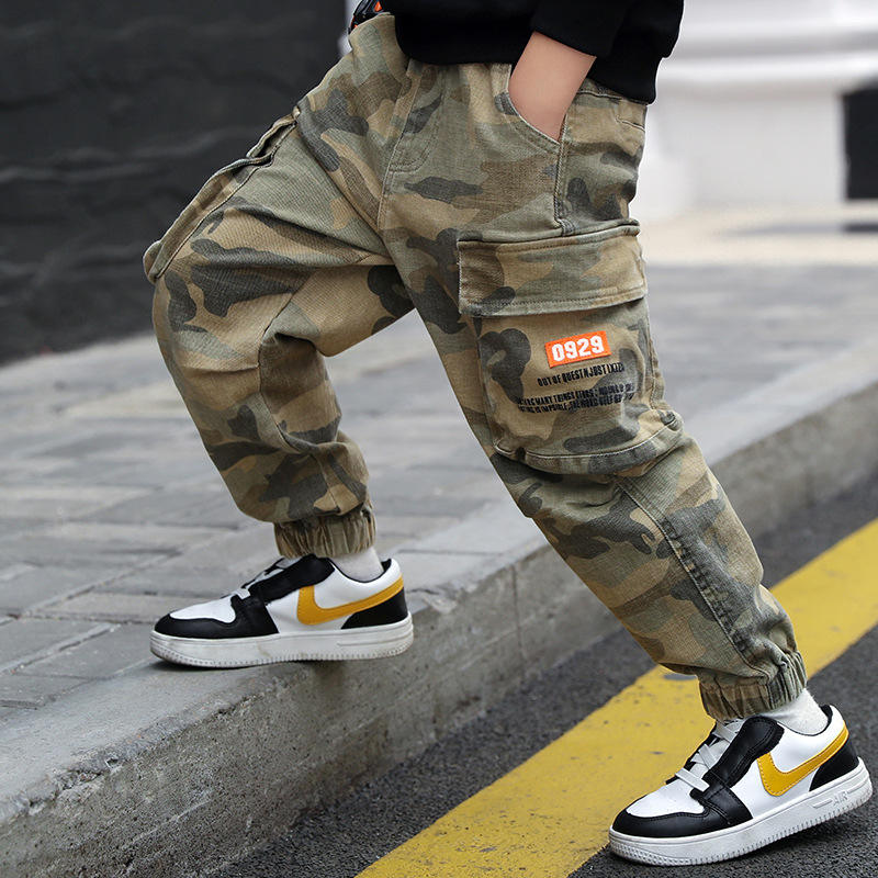 Kids Battle Fatigues Track Pants - Image 4