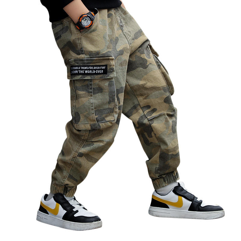Kids Battle Fatigues Track Pants - Image 3